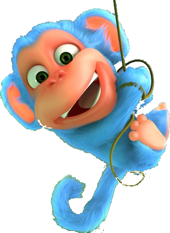 Monkaa monkey logo